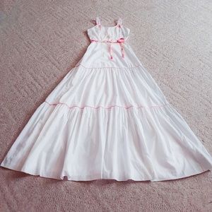 Young edwardian brand Gunne Sax style white dress